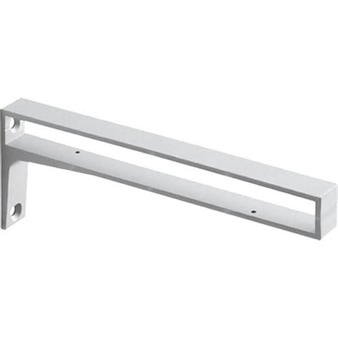 belt metal shelf bracket - silver|homebase brackets for shelves.